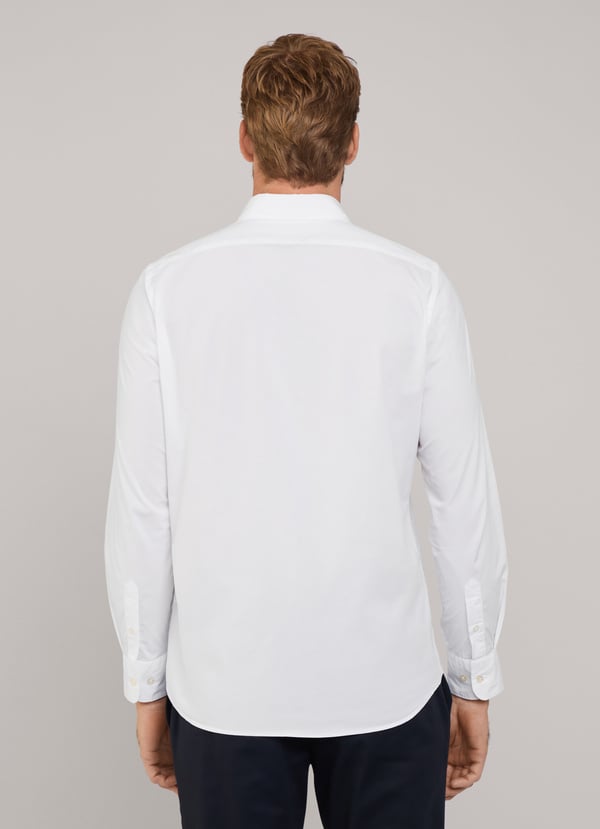 Façonnable Camisa Popelín Elástico Fit Slim