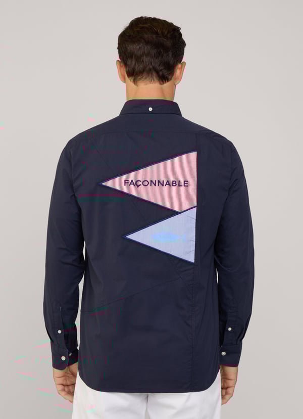 Façonnable Camisa Popelín Fit Regular