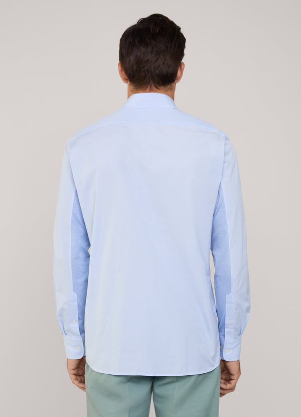 Façonnable Camisa Popelín Rayas Finas Fit Regular