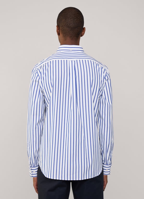 Façonnable Camisa Popelín Rayas Toldo Fit Regular