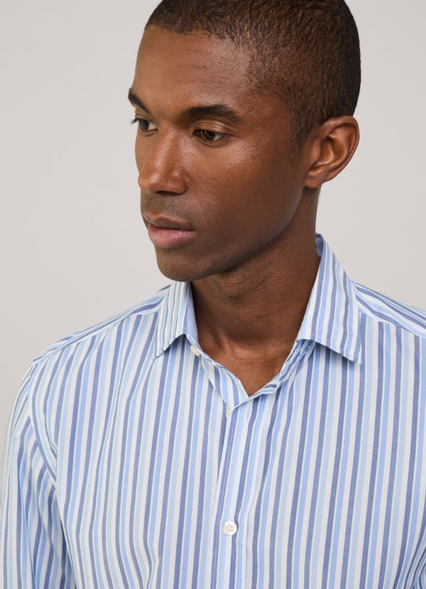 Façonnable Camisa Rayas Fit Regular
