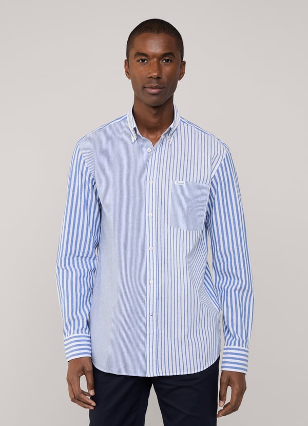 Façonnable Camisa Rayas Fit Regular