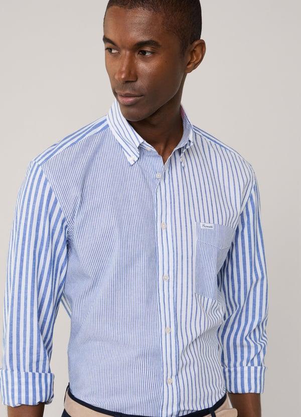 Façonnable camisa rayas fit regular