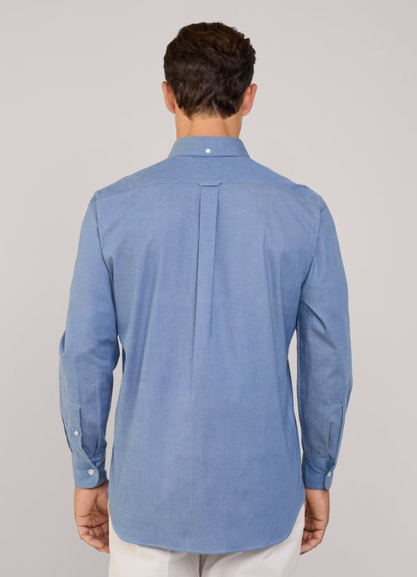 Façonnable Camisa Sarga Fit Regular