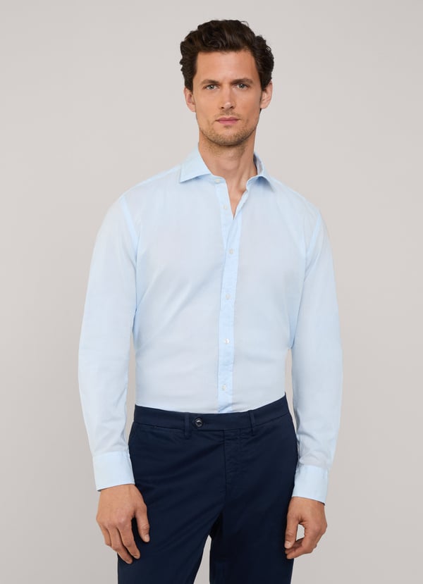 Façonnable Camisa Voile Fit Regular