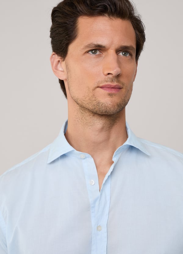 Façonnable Camisa Voile Fit Regular