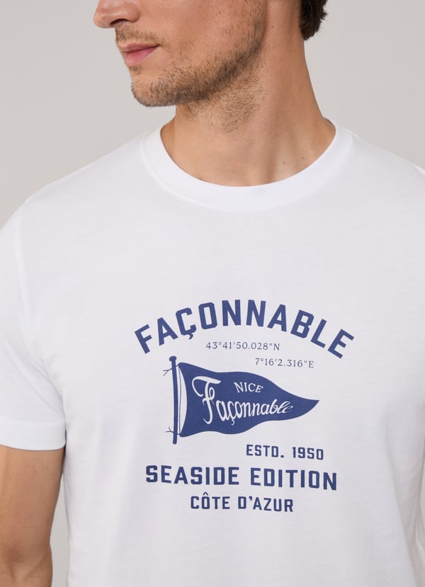 Façonnable Camiseta Banderín Fit Regular