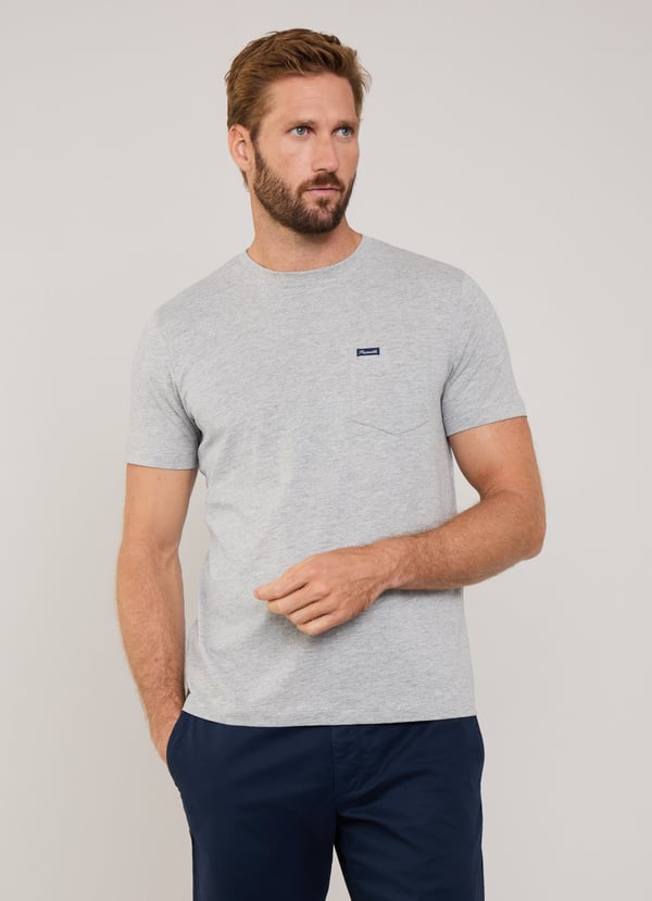 Façonnable Camiseta Bolsillo Frontal Fit Regular