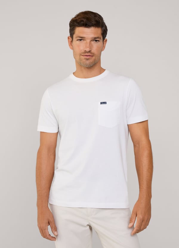 Façonnable Camiseta Bolsillo Frontal Fit Regular