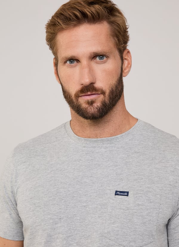 Façonnable Camiseta Bolsillo Frontal Fit Regular