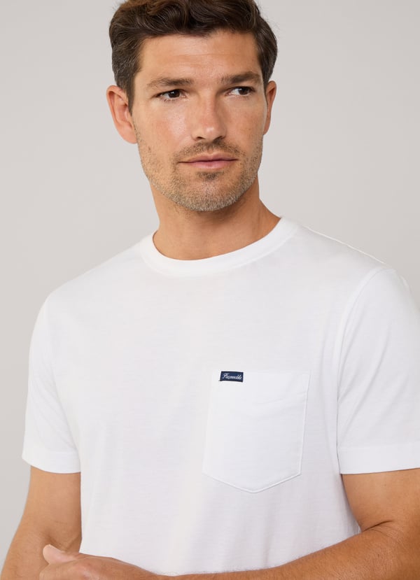 Façonnable Camiseta Bolsillo Frontal Fit Regular