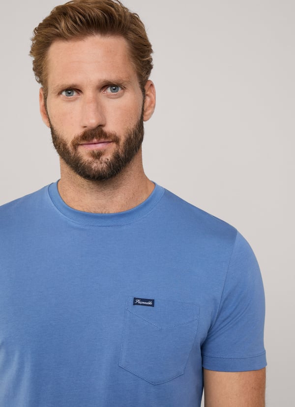 Façonnable Camiseta Bolsillo Frontal Fit Regular