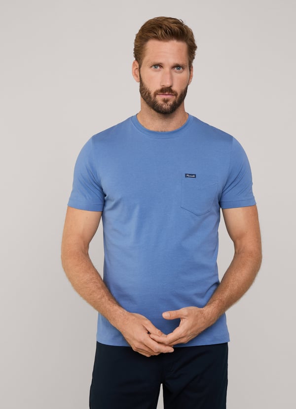 Façonnable Camiseta Bolsillo Frontal Fit Regular