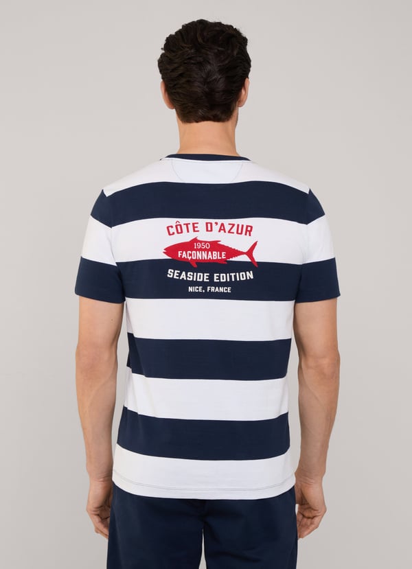 Façonnable Camiseta Rayas Fit Regular