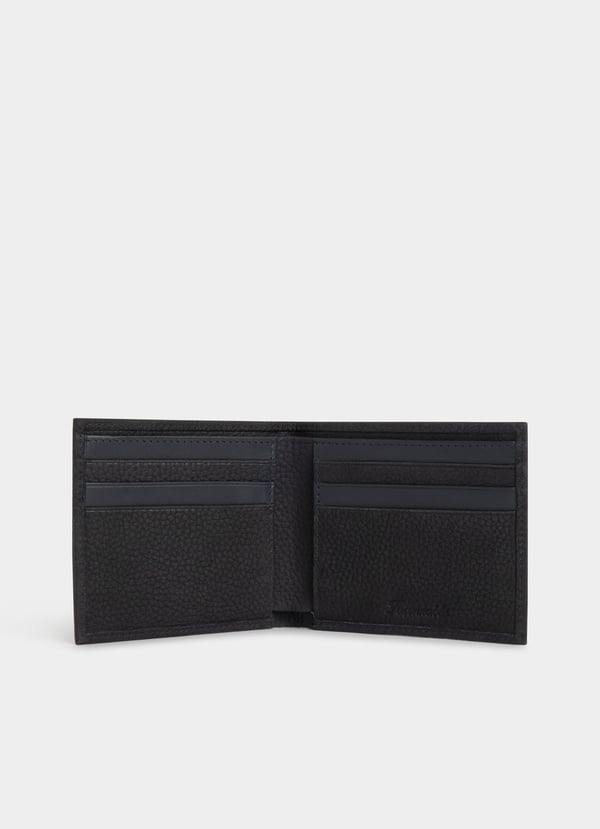 Façonnable Cartera Plegable De Piel