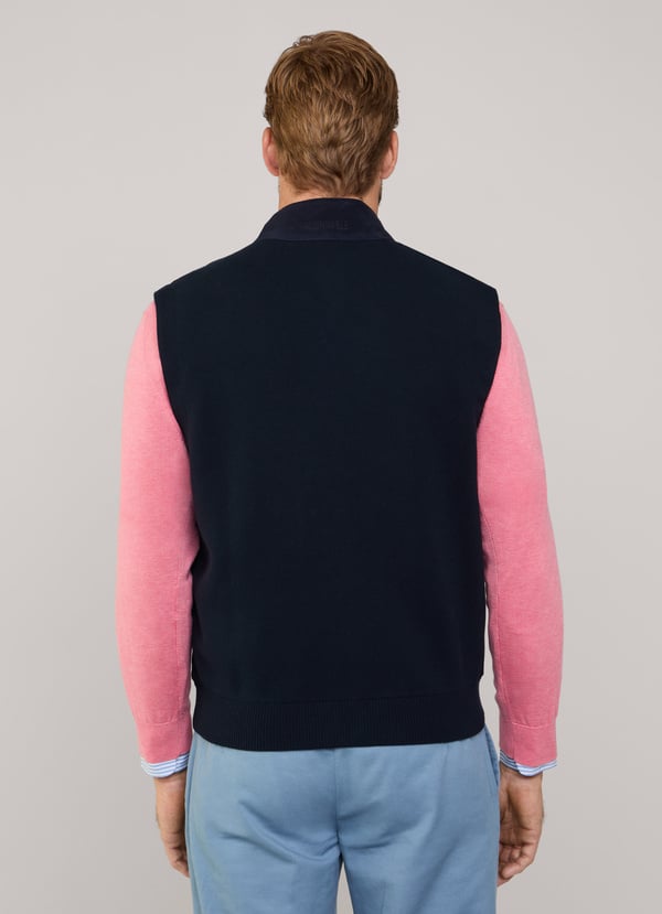 Façonnable Chaleco Híbrido Ante