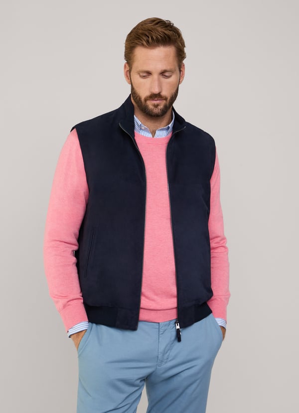 Façonnable Chaleco Híbrido Ante