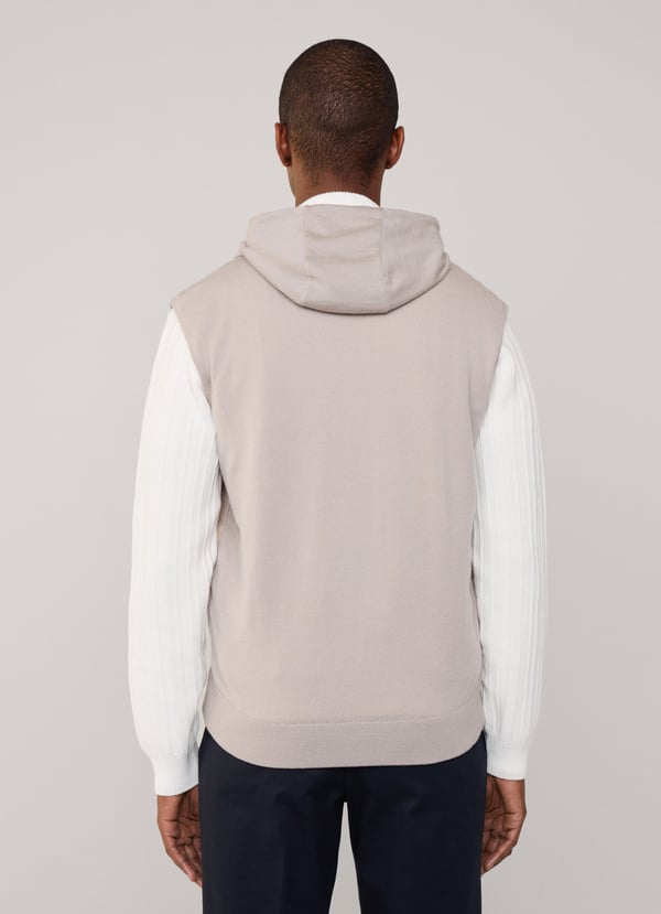 Façonnable Chaleco Híbrido Con Capucha