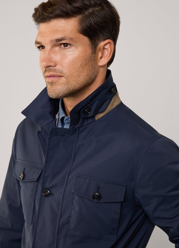 Façonnable Chaqueta Sahariana Cuello Camisero