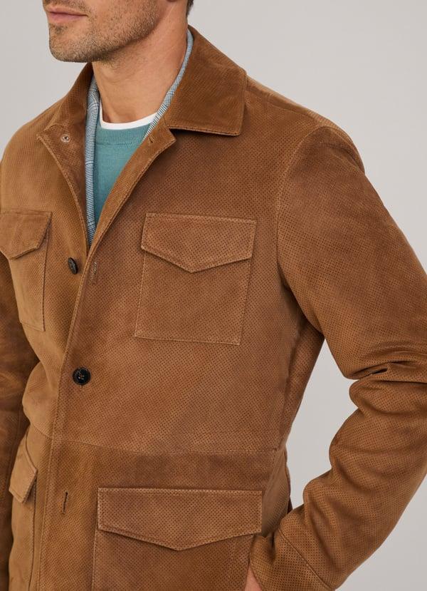 Façonnable Chaqueta Sahariana En Ante