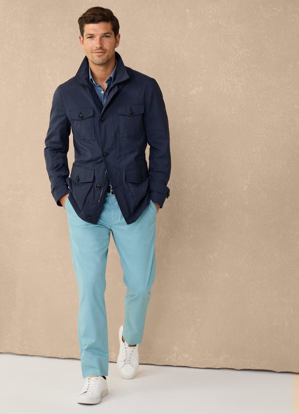 Façonnable chino elástico fit regular