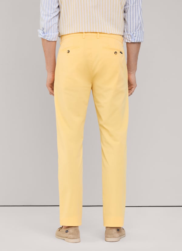 Façonnable Chino Elástico Fit Regular