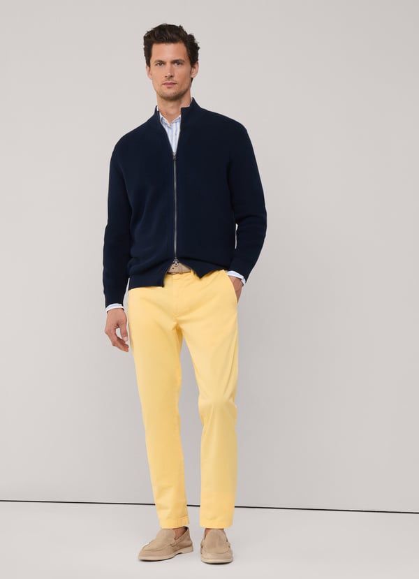 Façonnable chino elástico fit regular