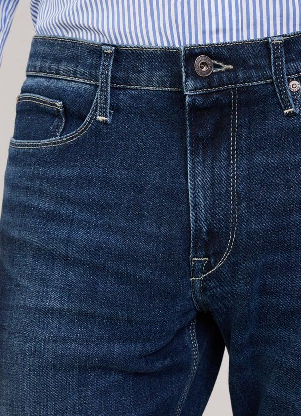 Façonnable Jeans Efecto Desgastado Fit Regular
