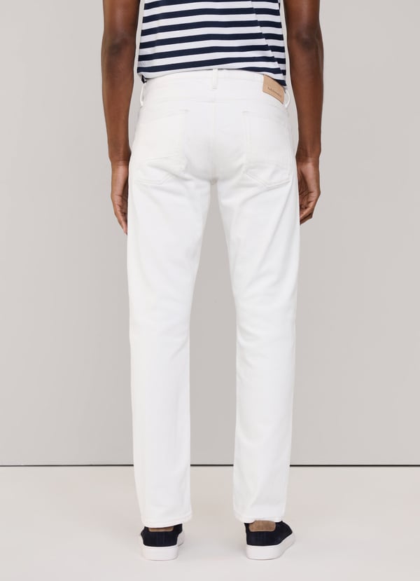 Façonnable Jeans Lavado Blanco Fit Regular