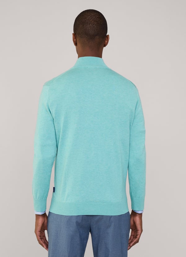 Façonnable Jersey Cierre Media Cremallera