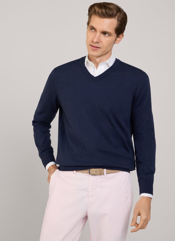 Façonnable jersey cuello pico