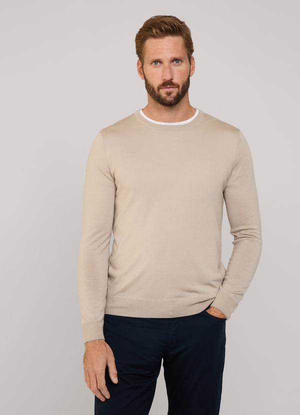 Façonnable Jersey Cuello Redondo Lana Merino