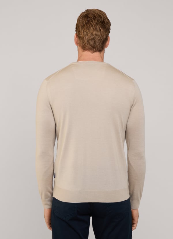 Façonnable Jersey Cuello Redondo Lana Merino