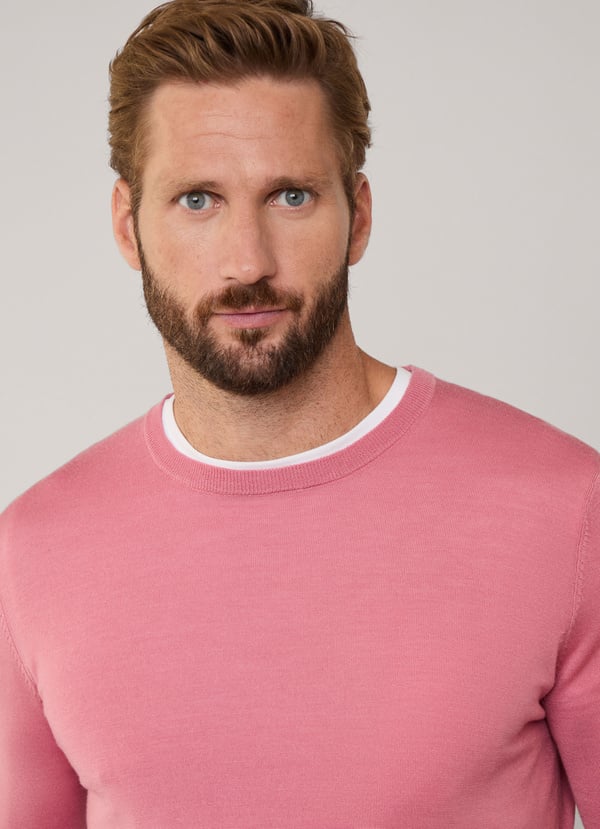 Façonnable Jersey Cuello Redondo Lana Merino