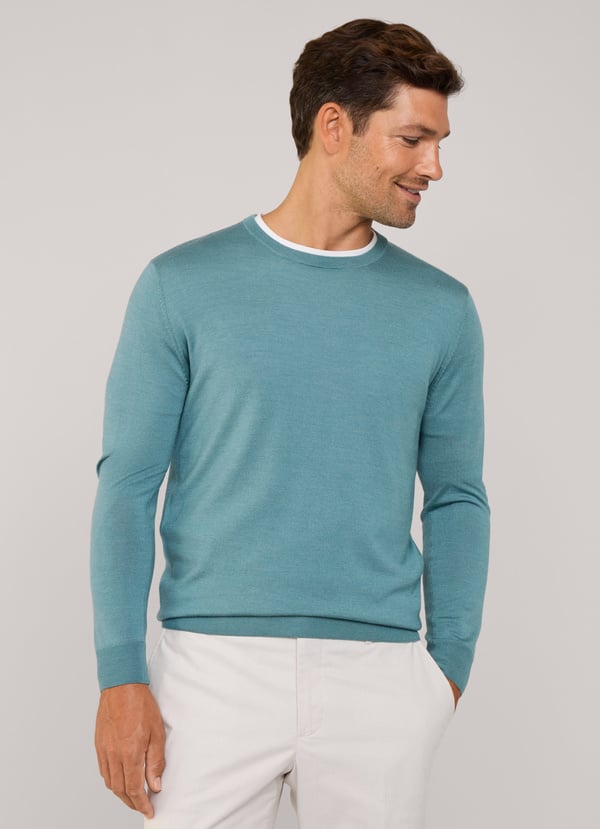 Façonnable Jersey Cuello Redondo Lana Merino