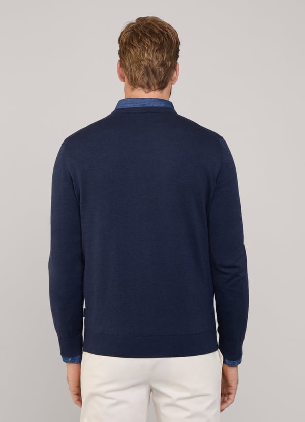 Façonnable Jersey Cuello Redondo Pájaro Bordado