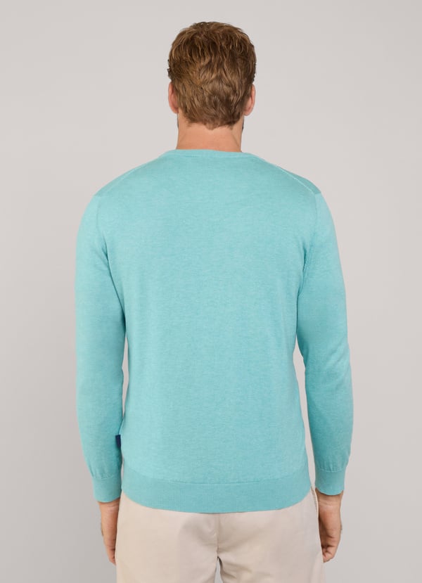 Façonnable Jersey Cuello Redondo Pájaro Bordado