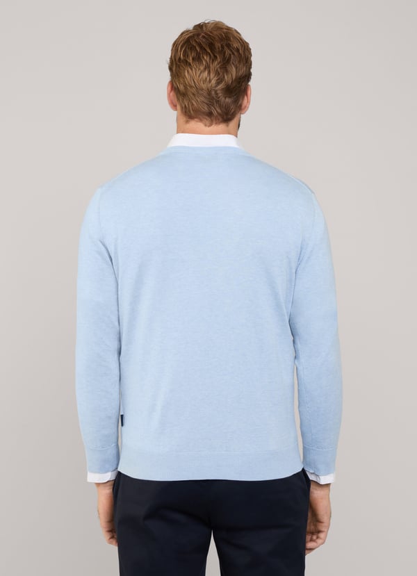 Façonnable Jersey Cuello Redondo Pájaro Bordado