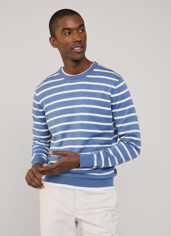 Façonnable Jersey Cuello Redondo Rayas