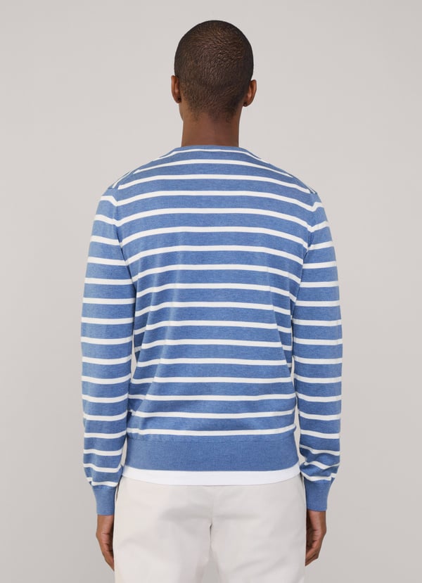 Façonnable Jersey Cuello Redondo Rayas