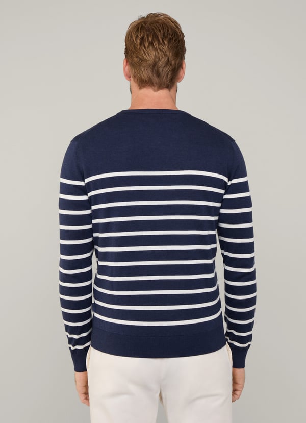 Façonnable Jersey Cuello Redondo Rayas