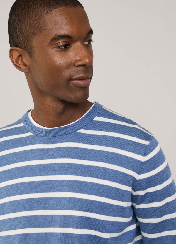 Façonnable Jersey Cuello Redondo Rayas