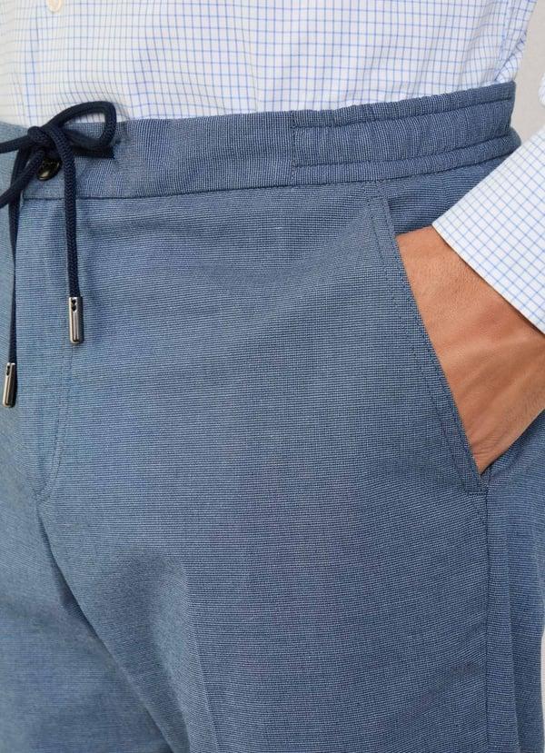 Façonnable Pantalón Con Cordón Fit Regular