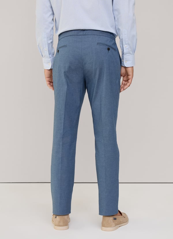 Façonnable Pantalón Con Cordón Fit Regular