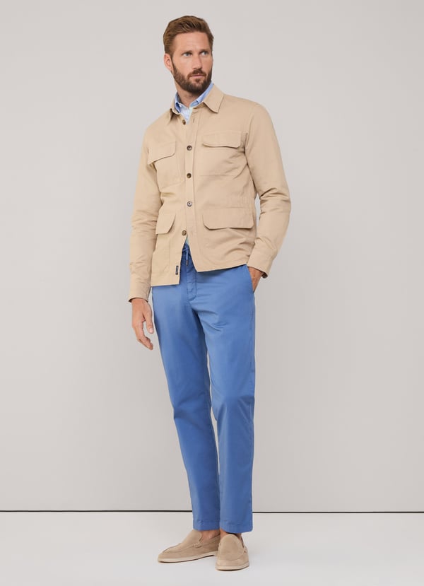 Façonnable pantalón elástico fit regular