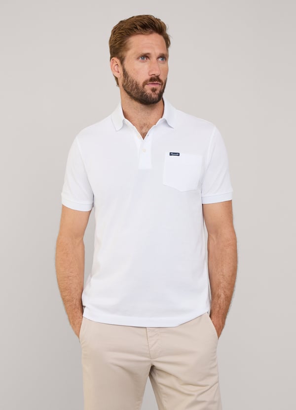 Façonnable Polo Bolsillo Frontal Fit Regular