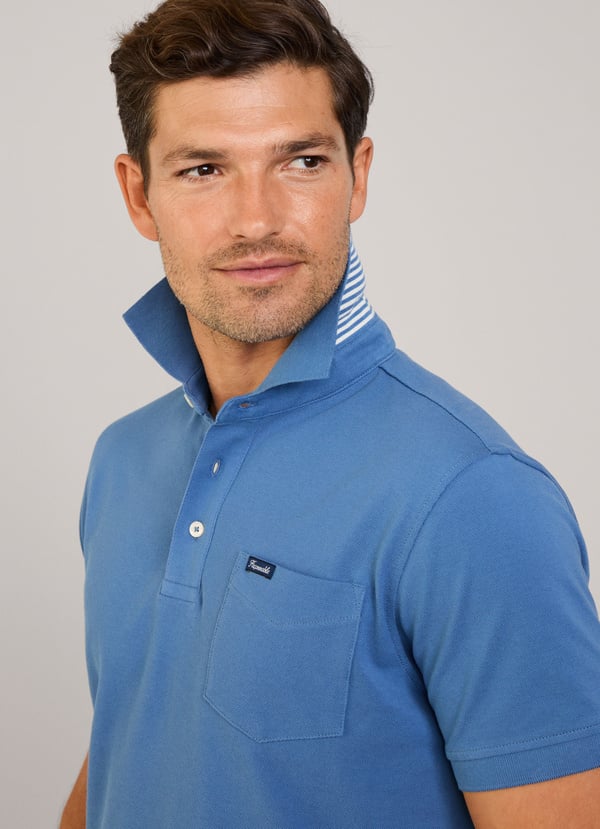 Façonnable Polo Bolsillo Frontal Fit Regular