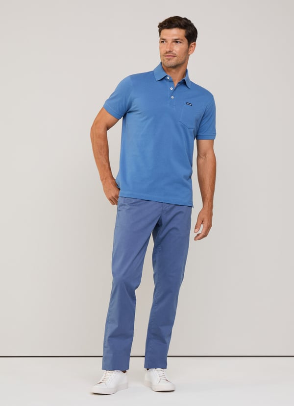 Façonnable Polo Bolsillo Frontal Fit Regular