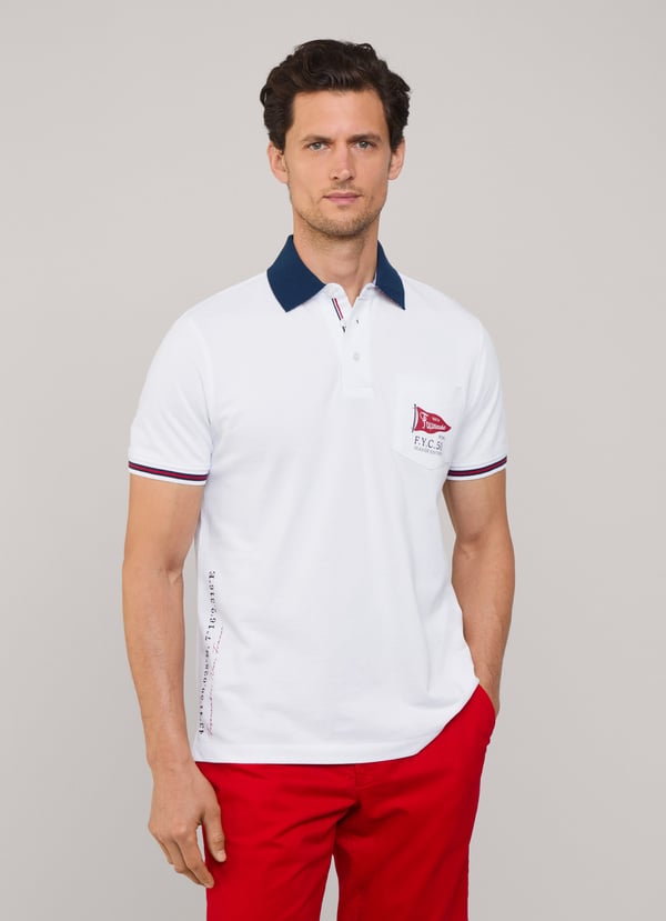 Façonnable Polo Color Block Fit Regular