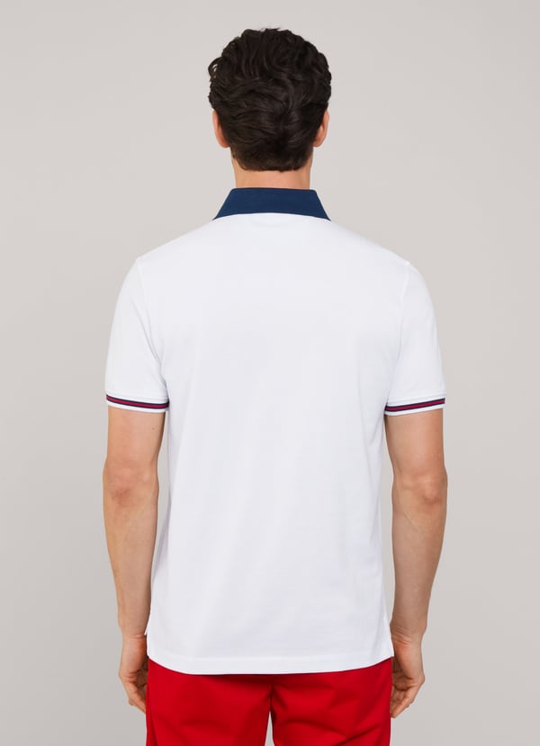 Façonnable Polo Color Block Fit Regular